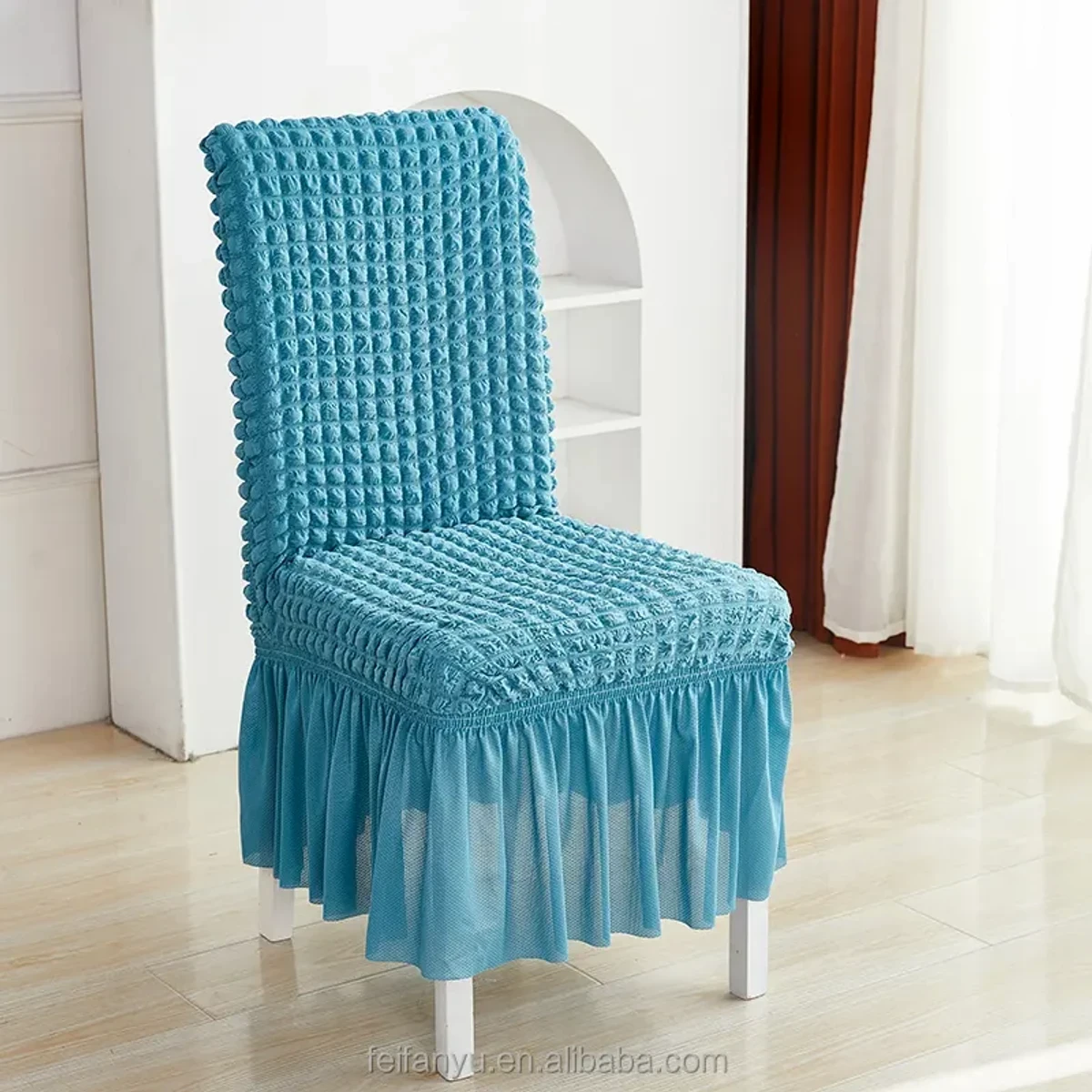 Chair Covers for Dining Room Seat (coffee colour,merun colour,sky blue colour)